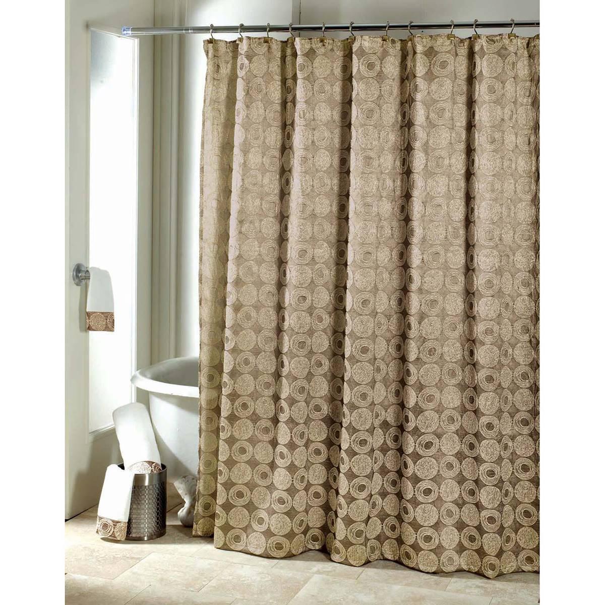 Avanti Galaxy Shower Curtain - Gold