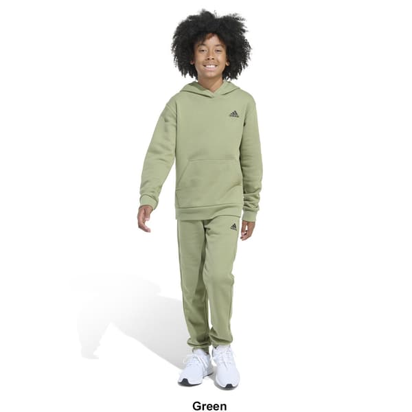 Boys &#40;8-20&#41; adidas&#174; Pullover Hoodie & Jogger Sweatpants Set