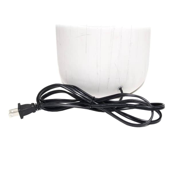 Simple Designs Deer Buck Nature Ceramic Farmhouse Table Lamp