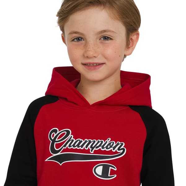 Boys (4-7) Champion® Active Color Block Hoodie & Joggers Set