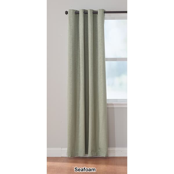 Portland Room Darkening Foam Back Grommet Curtain Panel