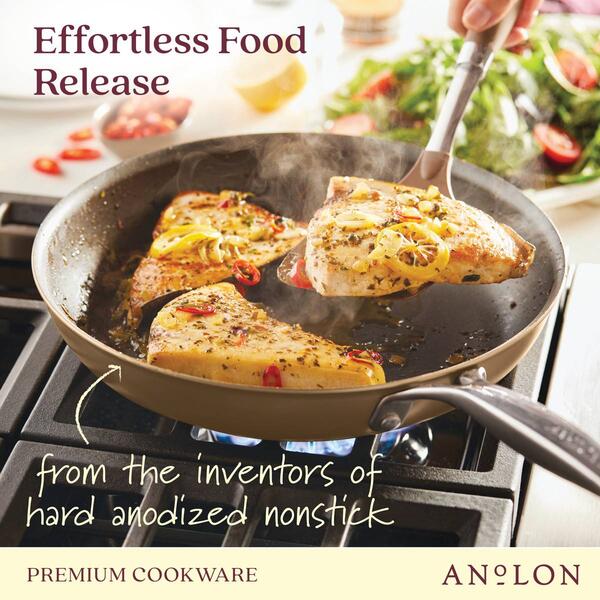 Anolon&#174; Ascend Hard Anodized Kitchen Cookware 10pc. Set