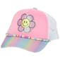 Girls Capelli&#40;R&#41; New York Ombre Smiley Flower Beaded Trucker Hat - image 1