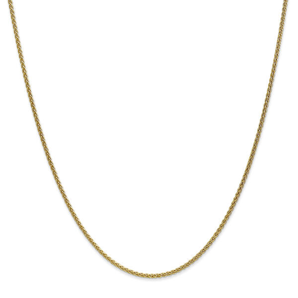 Adult Unisex Gold Classics&#40;tm&#41; 10kt. Polished Spiga Chain Necklace - image 