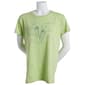 Plus Size Top Stitch By Morning Sun Flip Flop Stars & Glasses Tee - image 1
