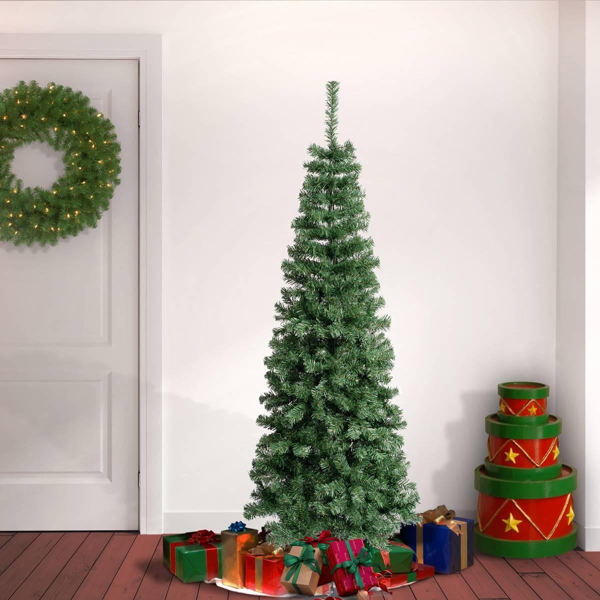 National Tree 6ft. Linden Spruce Slim Tree