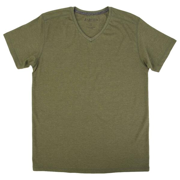 Young Mens Jared Short Sleeve V-Neck Tee - image 