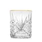 Godinger Dublin Set of 4 DOF Gold Banded Glasses - image 1
