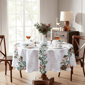 Threadmade Holly Berry Flourish Holiday Fabric Table Runner - image 5