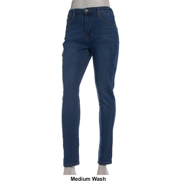 Plus Size Architect&#174; Five Pocket Elastic Back Skinny Jeans