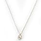 Rosa Rhinestones Clear Crystal Pear Drop Necklace - image 1