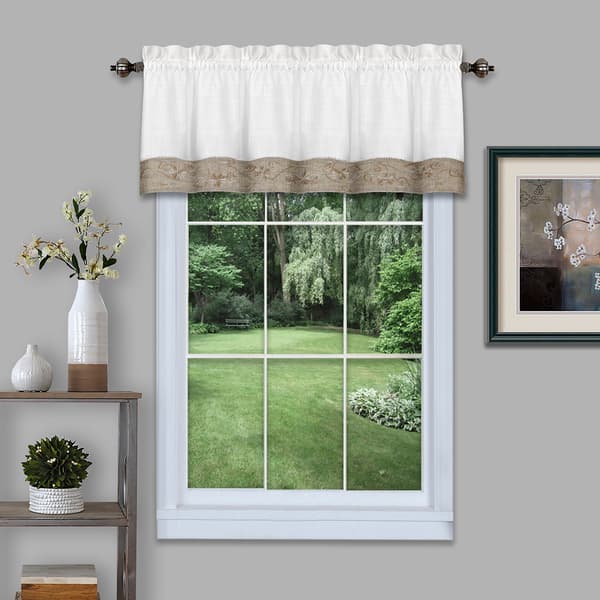 Achim Oakwood Valance - 58x14 - image 
