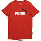 Mens Puma Short Sleeve 2-Color Logo Tee - image 4