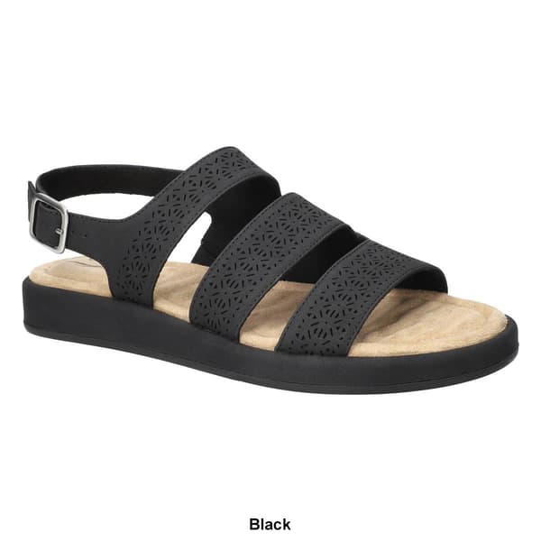 Womens Easy Street Link Comfort Platform Slingback Sandals