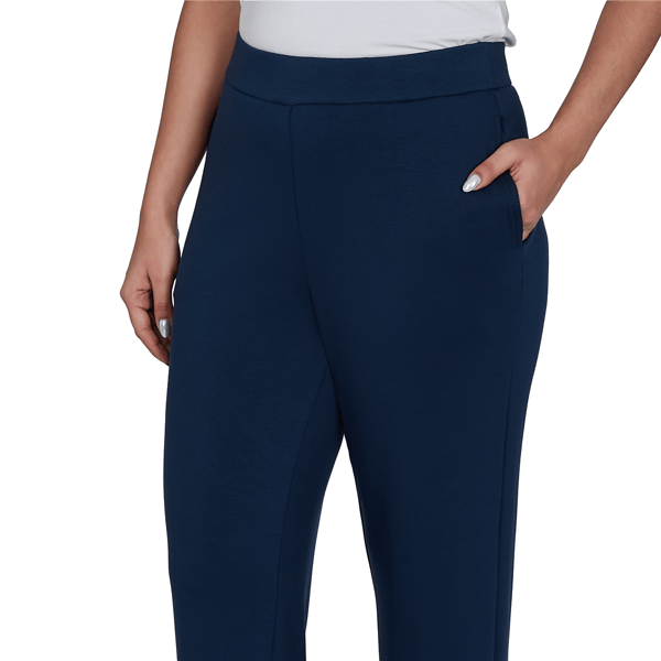 Womens Alfred Dunner Good To Go Pull On Pants - Short Length