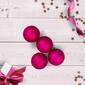 Northlight Seasonal 60ct. Magenta Christmas Ball Ornaments - image 2