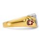 Mens Diamond Classics&#8482; 10kt. Two-Tone Diamond Shriners Ring - image 5