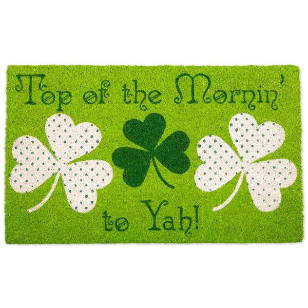 Design Imports Top Of The Mornin To Yah! Doormat - image 