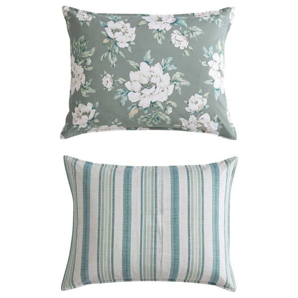 Laura Ashley Wisley Floral Cotton Comforter Set