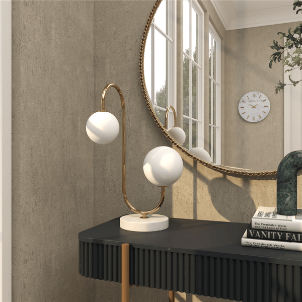 9th & Pike® Contemporary Gold Metal Table Lamp
