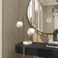 9th & Pike® Contemporary Gold Metal Table Lamp - image 8