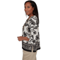 Womens Alfred Dunner Travel Advisory 3/4 Sleeve Floral Blouse - image 4