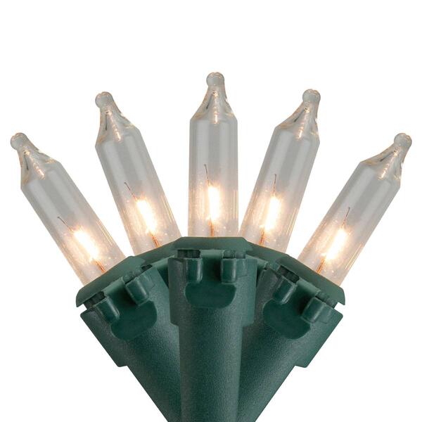 Brite Star 300ct. Clear Mini Christmas Lights - 150ft. Wire - image 