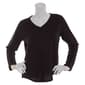 Womens Starting Point Super Soft Long Sleeve V-Neck Tee - image 5