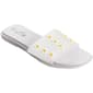 Womens Love 83 Clear Jelly Band Slide Sandals - image 1