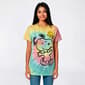 Juniors Hybrid Promotions Snoopy Tie Dye Boyfriend Tee - Multi - image 1