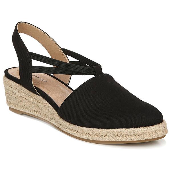 Womens LifeStride Katrina 2 Slingback Wedge Espadrilles Sandals - image 