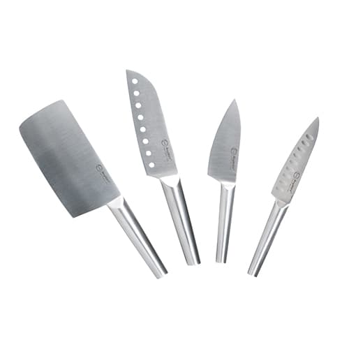 BergHOFF Straight 4pc. Santoku Knife Set with Hollow Handles