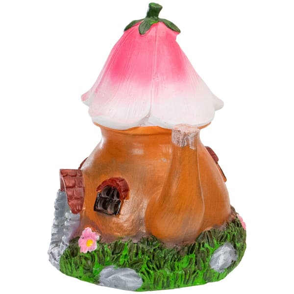Northlight Seasonal 7in. Solar Flower Tea Pot Garden Statue