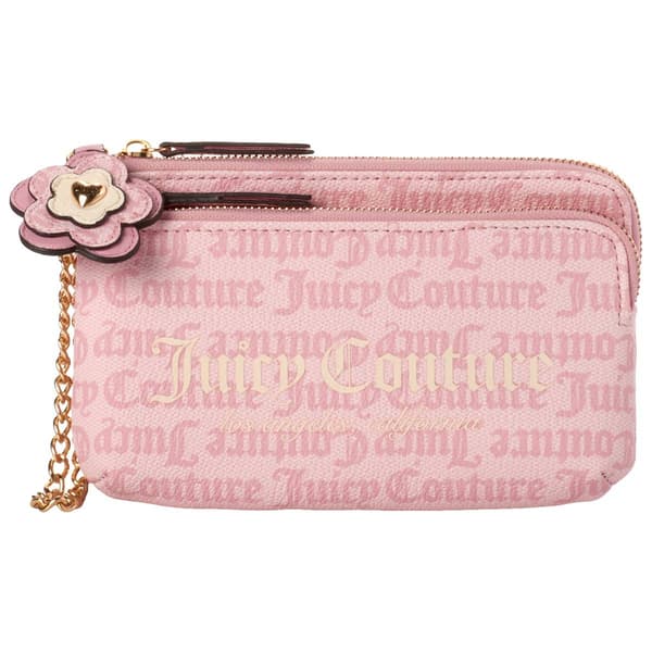 Womens Juicy Couture Summer Garden Zip Wallet - image 