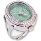 Womens Invicta Green Dial Mini Ring Watch - 49597 - image 4