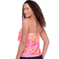 Womens American Beach Vivid Paradisia Tiered Tankini Swim Top - image 3