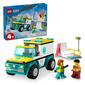 LEGO&#40;R&#41; City Emergency Ambulance & Snowboarder - image 1