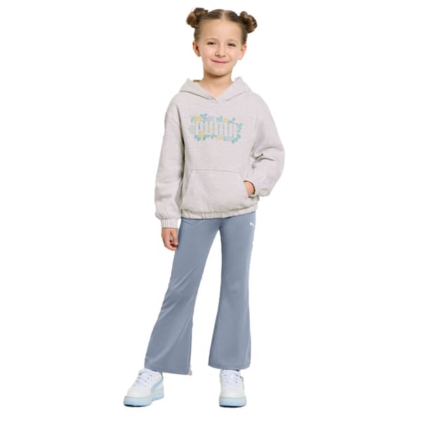 Girls &#40;7-16&#41; Puma&#40;R&#41; Fleece Glitter Hoodie with Flare Pants - image 