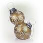 Alpine LED Merry Christmas Stacked Ornaments Statue - image 1