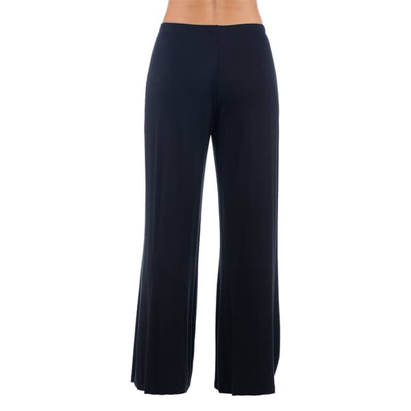 Womens 24/7 Comfort Apparel Solid Palazzo Pants
