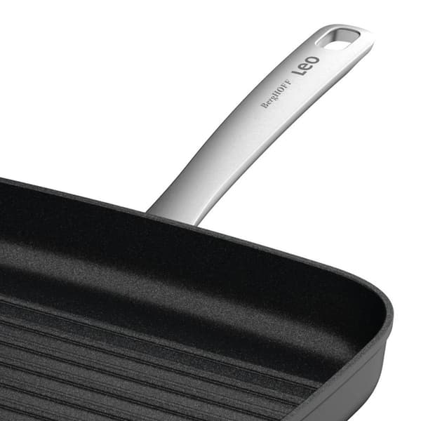 BergHOFF Graphite Non-stick 11in. Ceramic Grill Pan