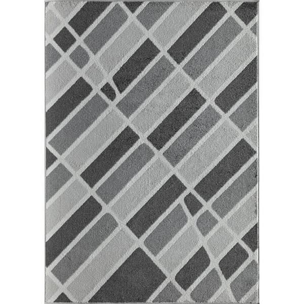 Mason Brooks Azalea Greys Harbor Geometric Contemporary Area Rug