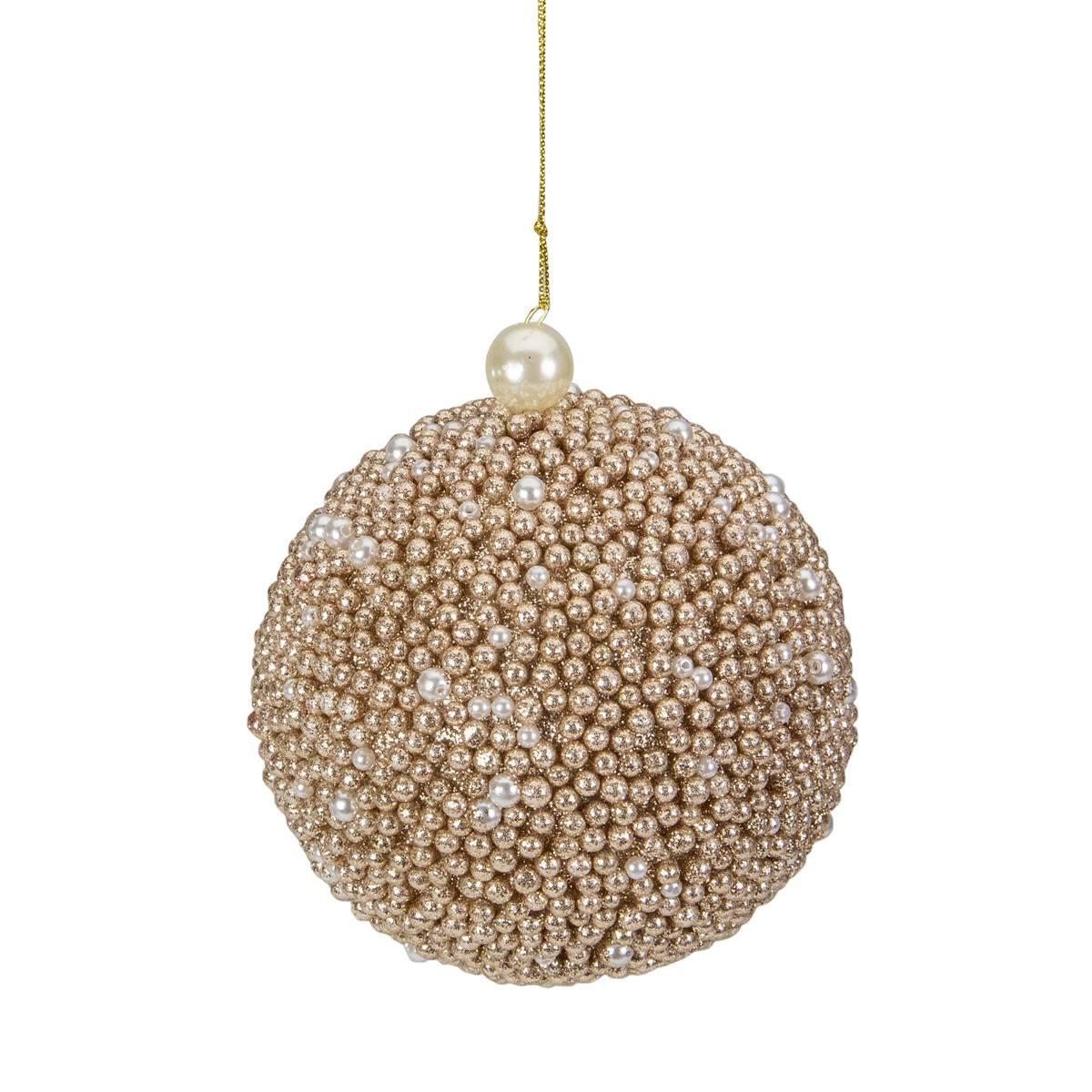 Northlight Seasonal 4in. Beaded Christmas Ball Ornament