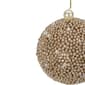 Northlight Seasonal 4in. Beaded Christmas Ball Ornament - image 4