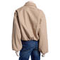 Juniors Love Tree Faux Wool Zip Front Jacket - image 2