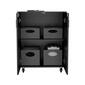 FM FURNITURE Lewis Black Wengue Storage Cabinet Base - image 7