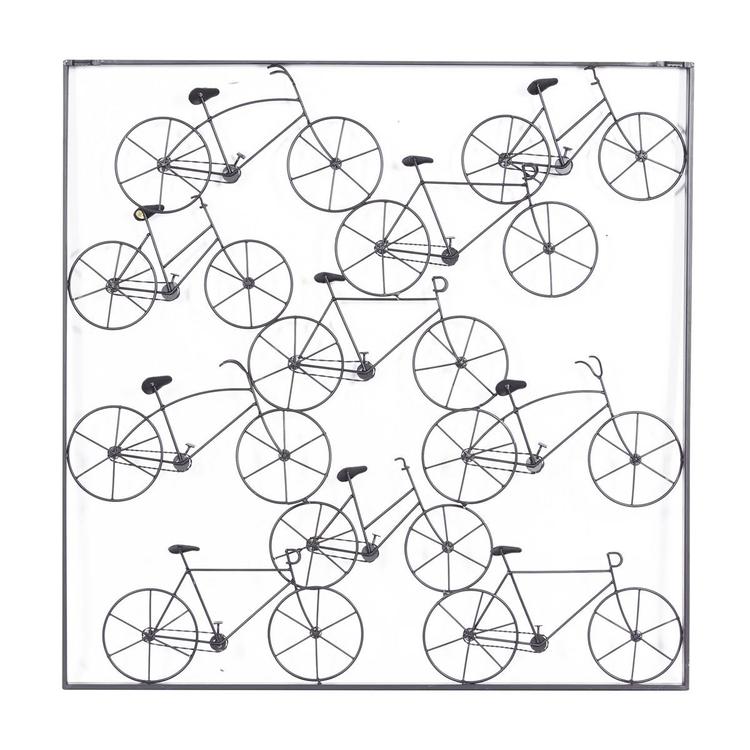 9th & Pike® Metal Bicycle Collage Wall Decor