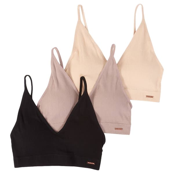 Womens Danskin 3pk. Seamless Bralette DS6136-3PKH - Boscov's