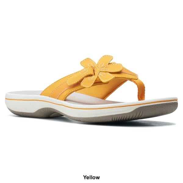 Womens Clarks® Cloudsteppers™ Brinkley Flora Flip Flops