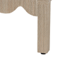bali & pari Juniper Grasscloth Nightstand with Scalloped Base - image 7